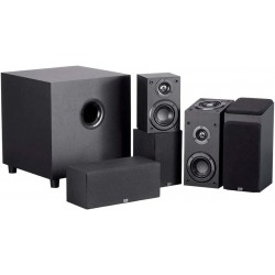 Monoprice 133831 Premium 5.1.2-Ch. Immersive Home Theater System - Black with 8 Inch 200 Watt Subwoofer