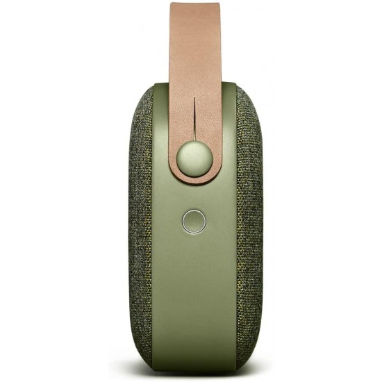 Vifa Helsinki Bluetooth Speaker, Hi-Resolution Bluetooth 4.0 Wireless Speakers, Portable Mini Speaker in Handle Bag Look, Stylish High-Performance Private Speaker with Smart APP (Willow Green)