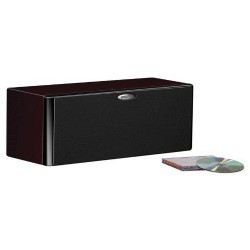 Polk Audio LSiM 704c Smaller Center Channel Speaker | Dynamic Balance & PowerPort Technology | Bi-Wire & Bi-Amp | Midnight Mahogany