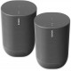 Two Room Sonos Move - Battery-Powered Smart Wi-Fi and Bluetooth Speaker with Alexa Built-in