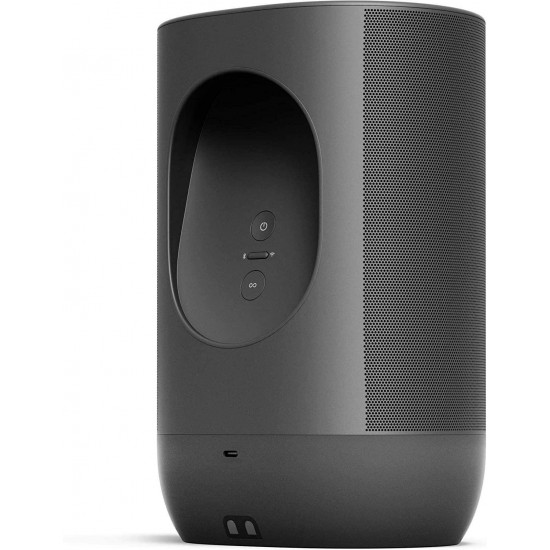 Two Room Sonos Move - Battery-Powered Smart Wi-Fi and Bluetooth Speaker with Alexa Built-in