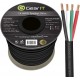 GearIT Pro Series 14 Gauge 4-Conductor Speaker Wire (250 Feet / 76 Meters) 14 AWG OFC (99.9% Oxygen Free Copper) Speaker Wire CL3 Rated for Outdoor Direct Burial Use, Black