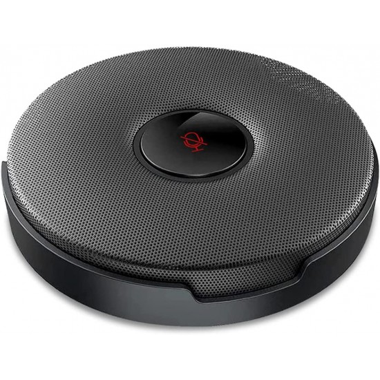 TANCEQI Bluetooth Conference Speakerphone Wireless Microphone and Speaker 360° Voice Pickup, Loud & Clear, Echo Cancellation, Computer Microphone Speaker for Zoom Teams Conference Calls