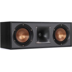 Klipsch R-52C Powerful Detailed Center Channel Home Speaker - Black