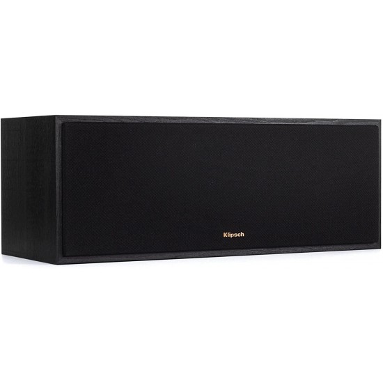 Klipsch R-52C Powerful Detailed Center Channel Home Speaker - Black