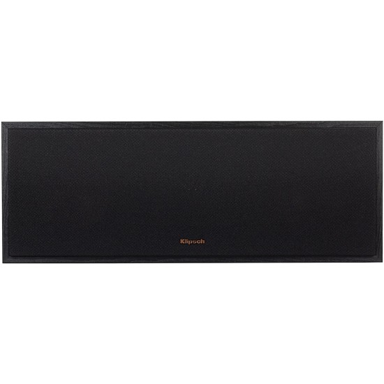 Klipsch R-52C Powerful Detailed Center Channel Home Speaker - Black