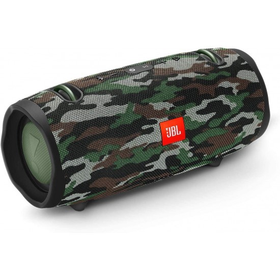 JBL Xtreme 2 Portable Bluetooth Waterproof Speaker Bundle with Hardshell Storage Case - Camouflage