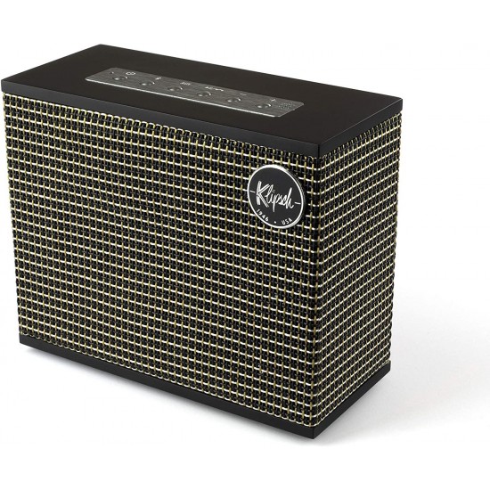 Klipsch Heritage Groove Portable Bluetooth Speaker in Black, Matte Black