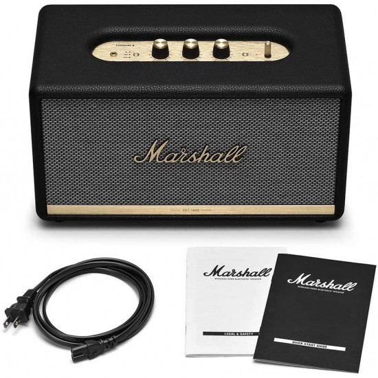 Marshall Stanmore II Wireless Wi-Fi Alexa Voice Smart Speaker - Black