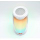 JBL Pulse 4 Wireless Bluetooth IPX7 Waterproof Speaker Bundle with divvi! Portable Hardshell Travel Case - White