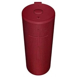 Ultimate Ears MEGABOOM 3 Waterproof Wireless Bluetooth Portable Speaker (Sunset Red) with Included Cable & Wall Plug Bundled with Power Up Charging Dock and Knox Gear Protective Padded Case (3 Items)