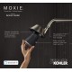 KOHLER Moxie Alexa Enabled Showerhead, Bluetooth Shower Speaker, Shower Radio, Rechargeable Speaker, Portable Speaker, 2.5 GPM, K-28238-NKA-BN, Vibrant Brushed Nickel