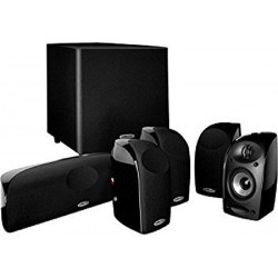 Polk Audio Blackstone TL1600 Compact Home Theater System - 5.1 Channel | 6 Items - 4 TL1 Satellite Speakers + 1 Center Channel + 8