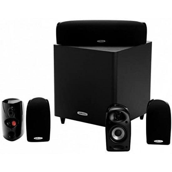 Polk Audio Blackstone TL1600 Compact Home Theater System - 5.1 Channel | 6 Items - 4 TL1 Satellite Speakers + 1 Center Channel + 8