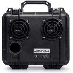 DemerBox: Waterproof, Portable, and Rugged Outdoor Bluetooth Speakers. Loud Sound, Deep Bass, 40+ hr Battery Life, Dry Box + USB Charging, Multi-Pairing Party Mode. Built to Last