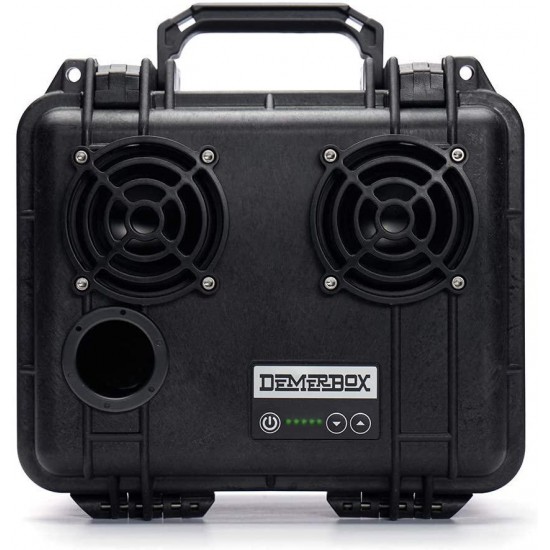 DemerBox: Waterproof, Portable, and Rugged Outdoor Bluetooth Speakers. Loud Sound, Deep Bass, 40+ hr Battery Life, Dry Box + USB Charging, Multi-Pairing Party Mode. Built to Last