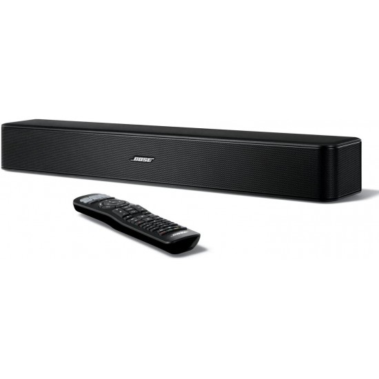 Bose Solo 5 TV Soundbar Sound System with Universal Remote Control, Black