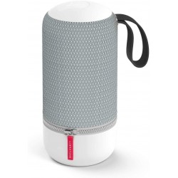 Libratone Zipp Mini 2 Portable Smart Speaker with  Alexa Built-in, Voice Control, Wi-Fi & Bluetooth Connection, 75W Powerful Sound, Multi-Room Music System, 12 Hour Playtime-Frosty Grey