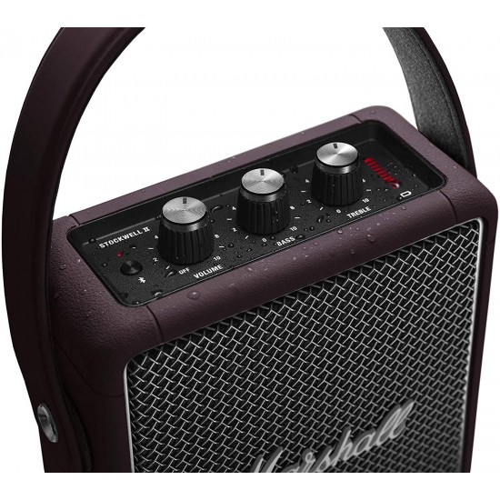 Marshall Stockwell II Portable Speaker - Burgundy