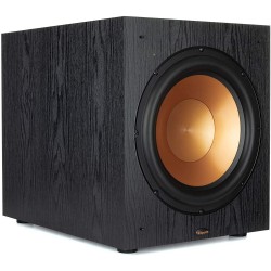 Klipsch Synergy Black Label Sub-120 Subwoofer with Spun Copper Front-Firing Cerametallic Woofers and a 12-inch, Front-Firing Driver