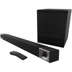 Klipsch Cinema 600 Sound Bar 3.1 Home Theater System with HDMI-ARC for Easy Set-Up, Black