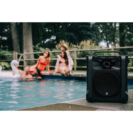 Altec Lansing IMT804N Sonic Boom 2 - Ultimate Waterproof Bluetooth Speaker, IP67 Outdoor Bluetooth Speaker Shockproof, 50 Ft Wireless Range, 20 Hours Battery Life