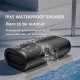 DFGADF Outdoor Portable Bluetooth Speaker, 80W, Larger Volume, Crystal Clear Stereo, Rich Bass, Bluetooth 5.0IPX5 Waterproof Subwoofer TWS Speaker, Black, 9.7X2.8In