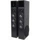 Rockville TM150B Black Home Theater System Tower Speakers 10