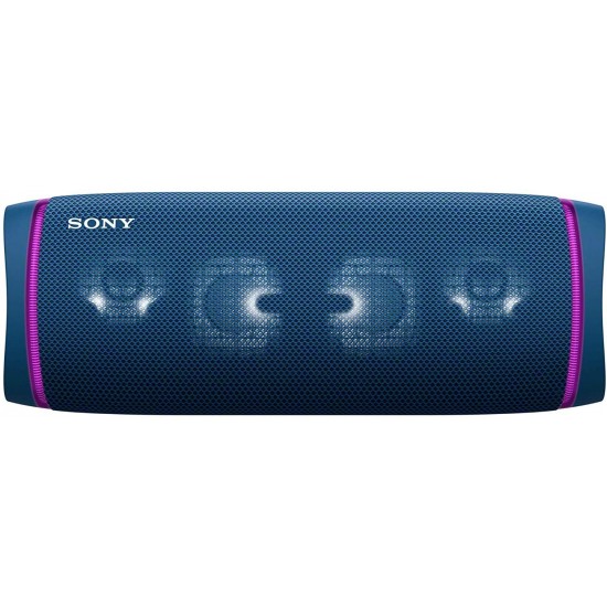 Sony SRSXB43 Extra BASS Bluetooth Wireless Portable Speaker (Blue) with Knox Gear Storage and Travel case Bundle (2 Items)