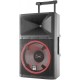 Altec Lansing ALP-L2200PK Lightning Series Indoor Outoor Ultra Powerful Bluetooth 2200 Peak Watt Speaker with Party Lights and Built in Media Player