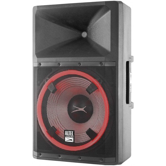 Altec Lansing ALP-L2200PK Lightning Series Indoor Outoor Ultra Powerful Bluetooth 2200 Peak Watt Speaker with Party Lights and Built in Media Player