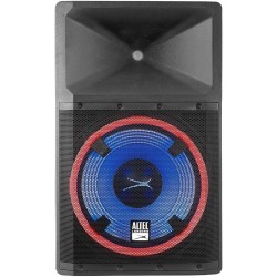 Altec Lansing ALP-L2200PK Lightning Series Indoor Outoor Ultra Powerful Bluetooth 2200 Peak Watt Speaker with Party Lights and Built in Media Player