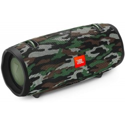 JBL Xtreme 2 Portable IPX7 Waterproof Wireless Bluetooth Speaker Squad Camo, with 10W Wireless Pad Charger