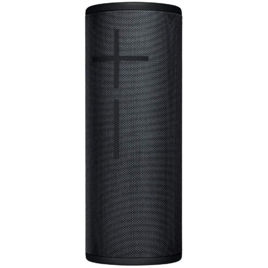 Ultimate Ears MEGABOOM 3 Waterproof Wireless Bluetooth Portable Speaker (Night Black) with included Cable & Wall Plug Bundled with Knox Gear Protective Padded Case and Power Up Charging Dock (3 Items)