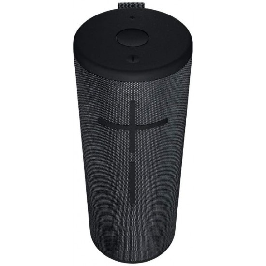 Ultimate Ears MEGABOOM 3 Waterproof Wireless Bluetooth Portable Speaker (Night Black) with included Cable & Wall Plug Bundled with Knox Gear Protective Padded Case and Power Up Charging Dock (3 Items)