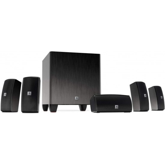 JBL Cinema 610 Advanced 5.1 Home Theater Speaker System with Powered Subwoofer