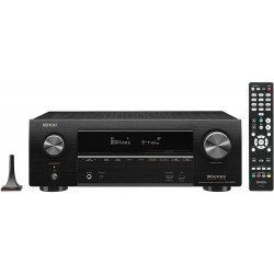 Denon AVR-X1600H 4K UHD AV Receiver | 2019 Model | 7.2 Channel, 80W Each | 3D Audio | New Dolby Atmos Height Virtualization | 6 HDMI Inputs and 1 Output with eARC Support | AirPlay 2, Alexa & HEOS