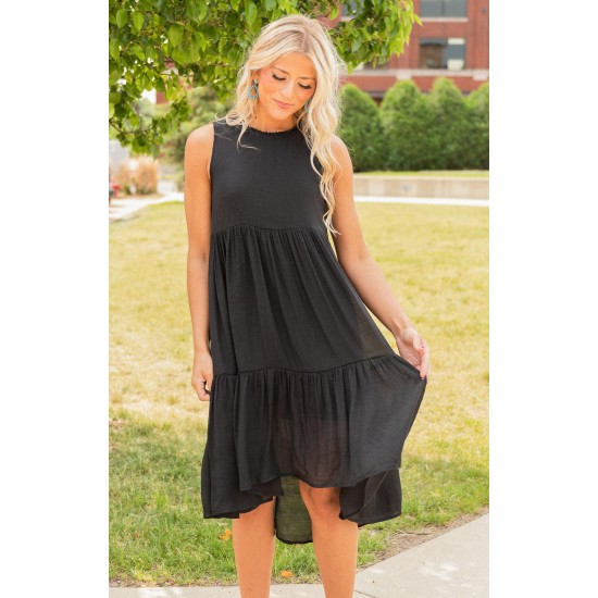 Tiered Midi Dress